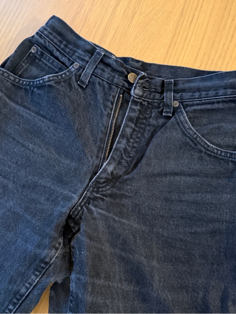 Lee High-Rise Black Washed Women's Jeans